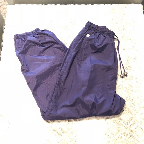 Catalina Pants - Vintage Catalina, Cuffed Windbreaker Swooshy Pants